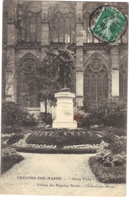 51 - cpa - CHALONS s/Marne - "Gloria Victis" (F6779)