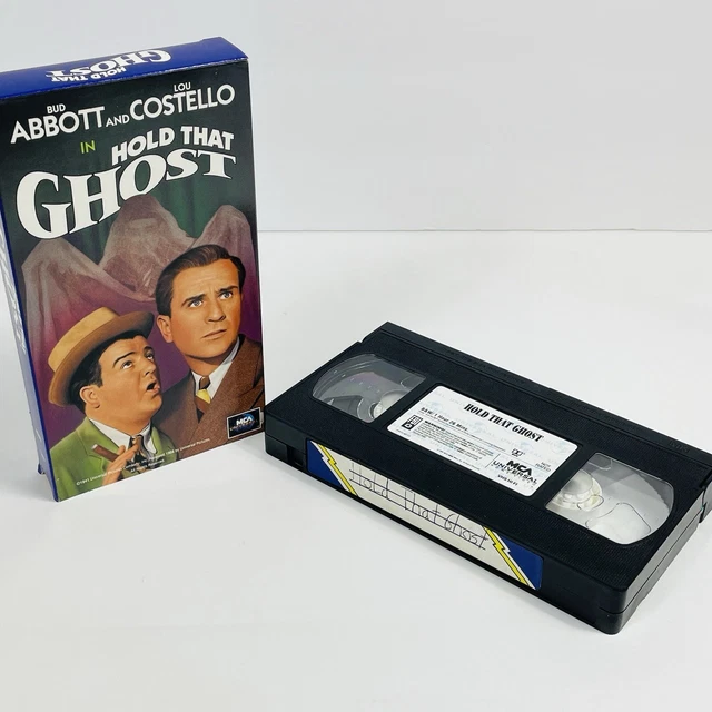 HOLD THAT GHOST VHS Movie with Bud Abbott and Lou Costello £10.51 ...