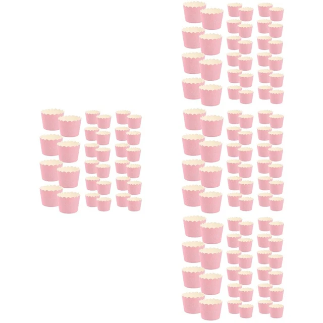 400 pz tazze da forno resistenti al calore mini fodere per cupcake avvolgitori per cupcake