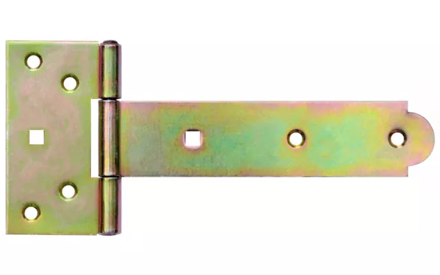 Penture Charnières de T Bandes en Arrêt Ligament Croisé 150 MM Semi Lourd Zingué