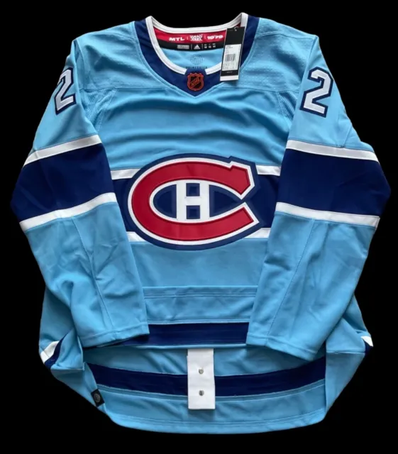 Montreal Canadiens Cole Caufield Adidas Primegreen Reverse Retro 2.0 Jersey