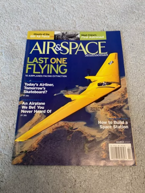 Air & Space Smithsonian, Aviation magazine March 2007