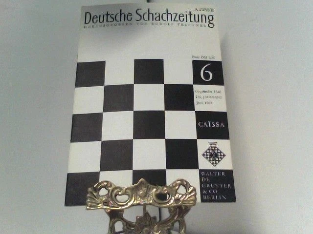 Deutsche Schachzeitung. Schacholympisches Kaleidoskop. Teschner, Rudolf: 396280