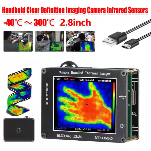 Wärmebildkamera Infrarotkamera Digitale Handheld-Wärmebildkamera -40 ℃ Bis 300 ℃
