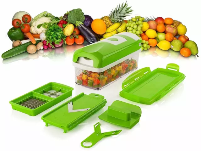 B-Ware"GENIUS Nicer Dicer  Kompakt / Smart," 7tlg. Zustand: sehr gut