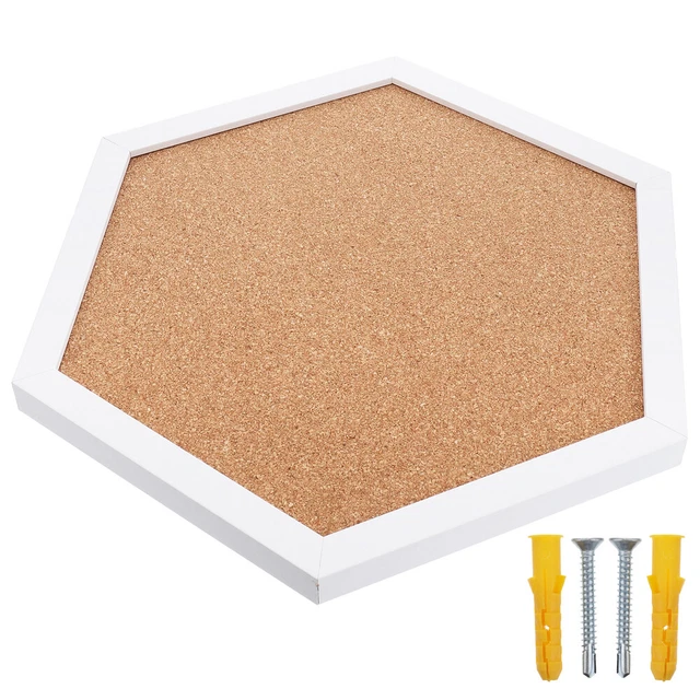 1 pieza azulejos de corcho hexagonales