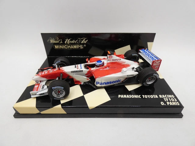 MINICHAMPS 1/43 400 040017 Panasonic Toyota TF104 O Panis Diecast F1