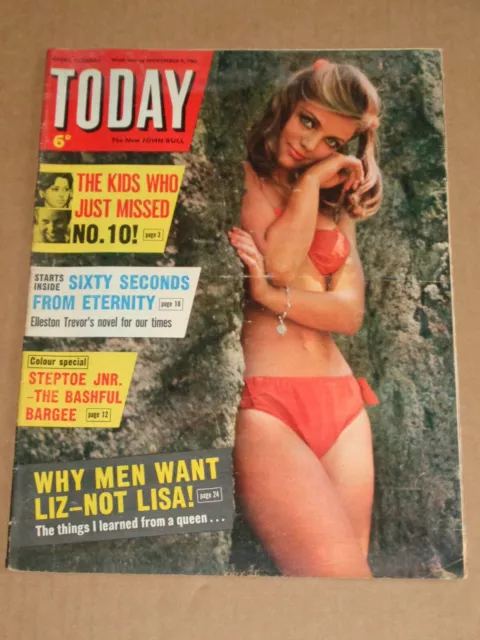 Today Magazine 9. November 1963 Betsy Bell Cover (Harry H. Corbett/Heinz)