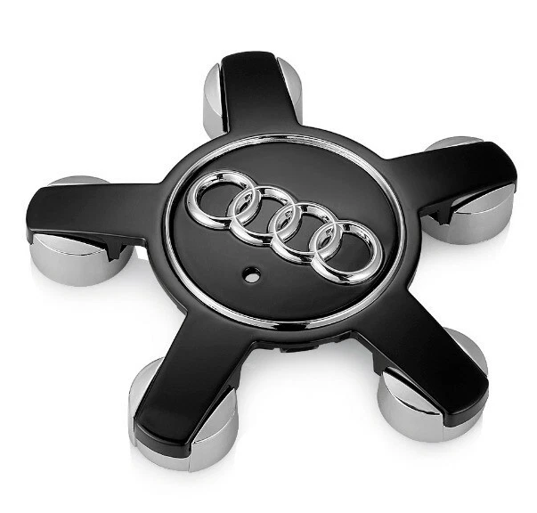 1x AUDI ALLOY WHEEL CENTER STAR CAPS BADGES 4F0601165N A3 A4 A5 A6 A7 A8 135MM B