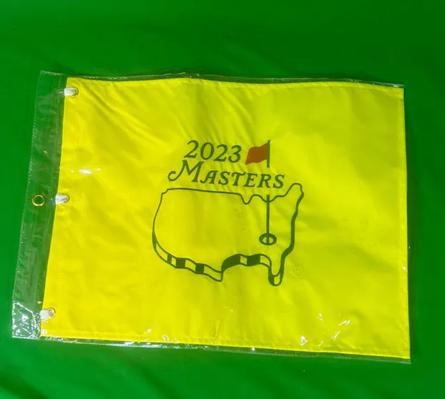 2023 Masters Golf Flag Augusta National Golf Pin Flag Tiger Woods
