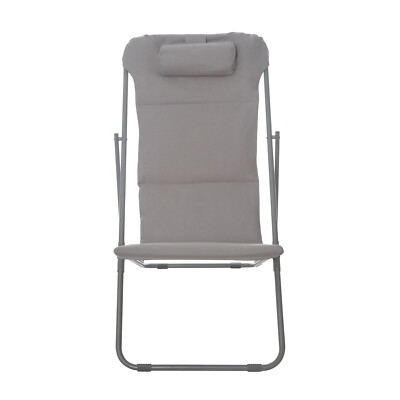 Sedia sdraio 3 posizioni da 76x90x56 cm 
