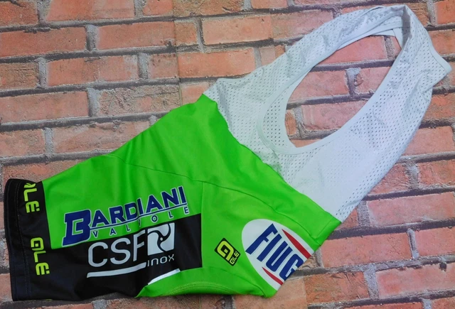 Cuissard Vélo NALINI Liquigas Rose - Body Salopette - Taille S - Homme