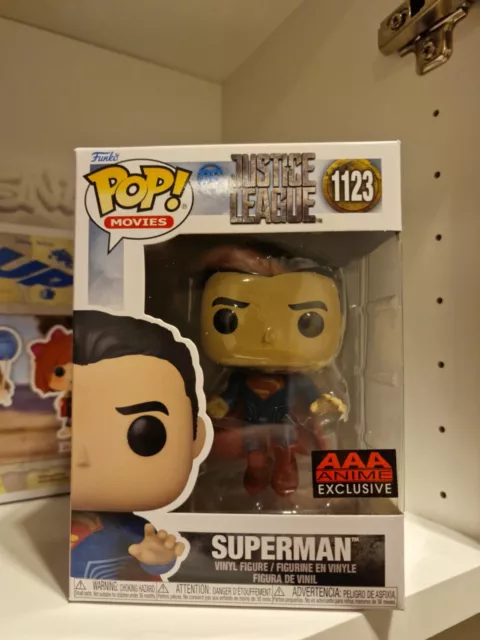 Funko Pop Superman 1123 AAA Anime Exclusive Justice League