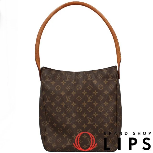 Louis Vuitton Looping Gm Ladies Shoulder Bag Brown Discontinued Product Second