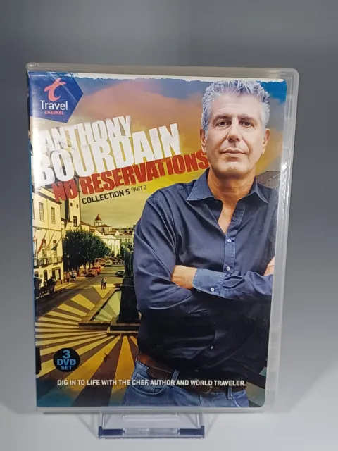 Anthony Bourdain: No Reservations - Collection 5, Part 2 (DVD, 2011, 3-Disc Set)