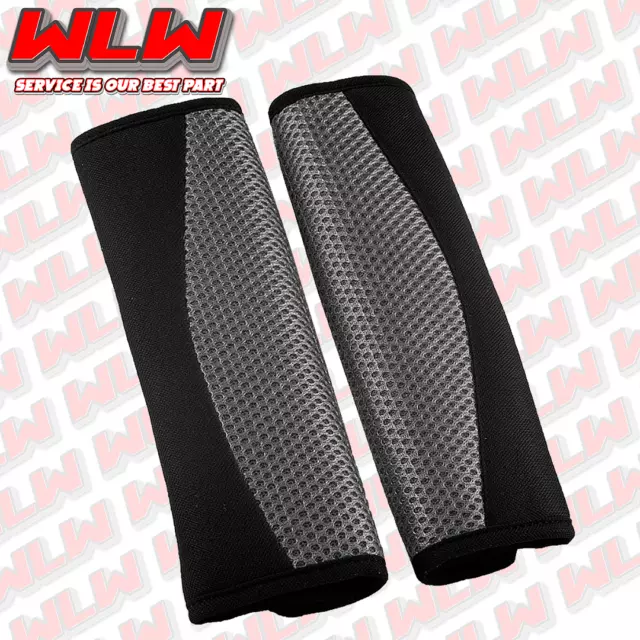 FOR Nissan Juke Grey Car Seat Belt Cover Pads Safety Shoulder Cushion Covers