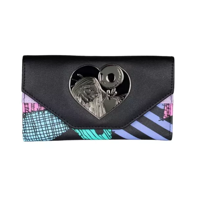 New! Nightmare Before Christmas wallet women purse long wallet Jack and Sally