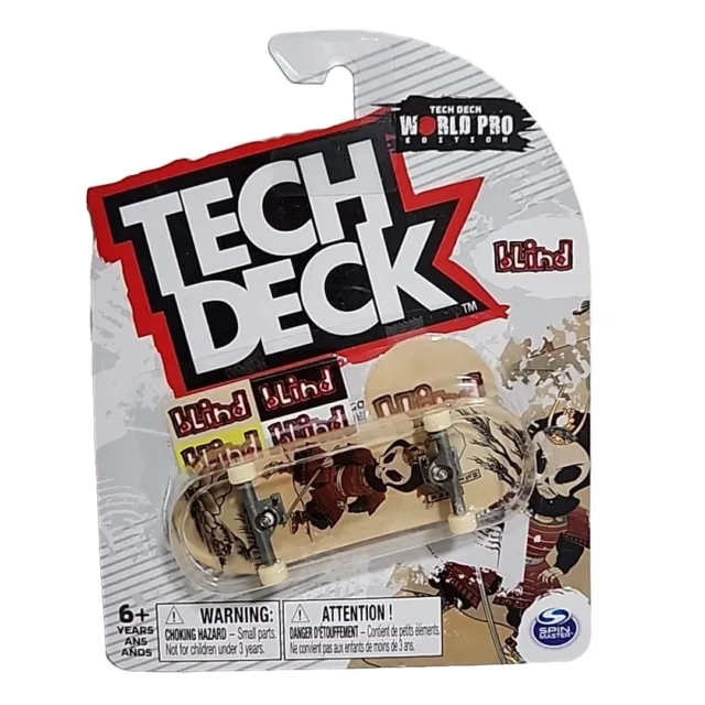 Tech Deck Skateboard - Blind (Rare) World Pro Edition - Spin Master Bnib 2021