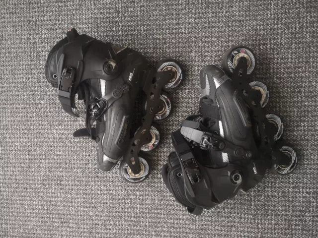 Great Condition - SEBA HIGH LIGHT 80 INLINE SKATES - Black size 7, unisex.  3