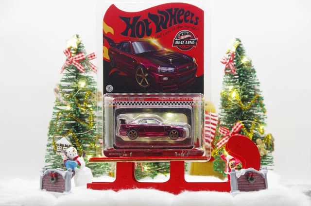 EN MAIN HOT Wheels Collectors RLC Exclusif Nissan Skyline GT-R BNR34