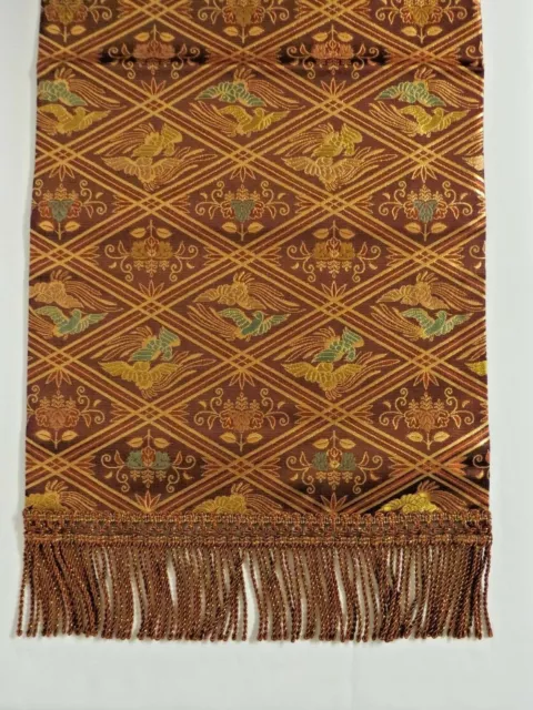 JAPANESE VINTAGE Place Mat / Table Runner Kiriho Tasuki Mon Kawashima Selkon
