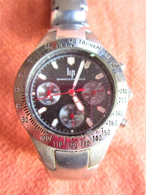 Montre lip 3atm top water resistant