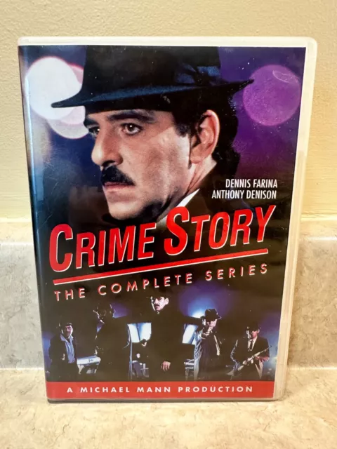 Crime Story Complete Series DVD 2016 9-Disc Set Dennis Farina