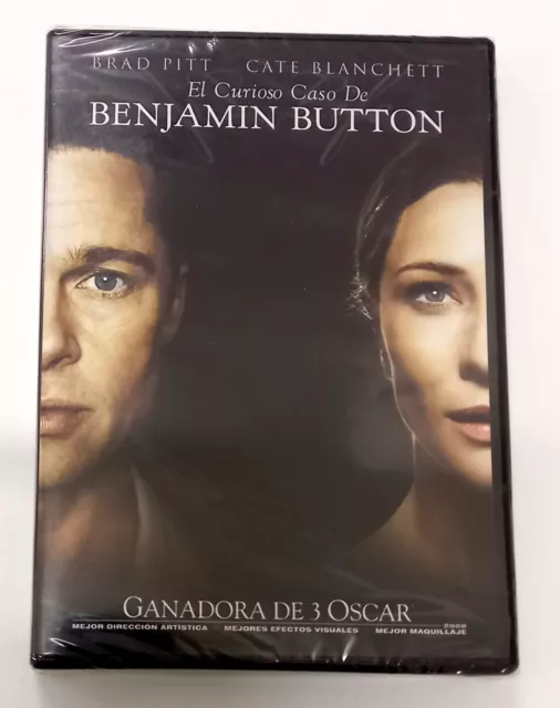 El Curioso Caso De Benjamin Button - Dvd - Brad Pitt - Cate Blanchett - Nuevo