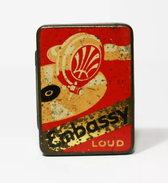 Embassy 'Loud Tone Needles' Gramophone Needle Tin - (H24)