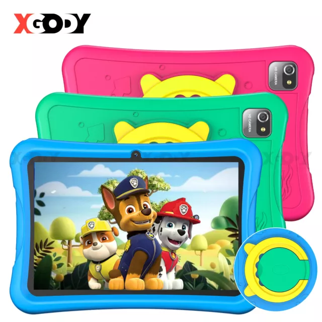 Neu XGODY 4Core Kids WiFi Kinder Tablet 10 Zoll 4GB+64GB 6000mAh PC Android 11.0