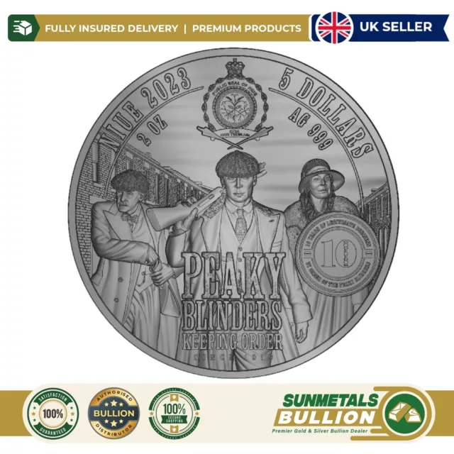 Silver Coins Shelby – Peaky Blinders 2oz 2023 3