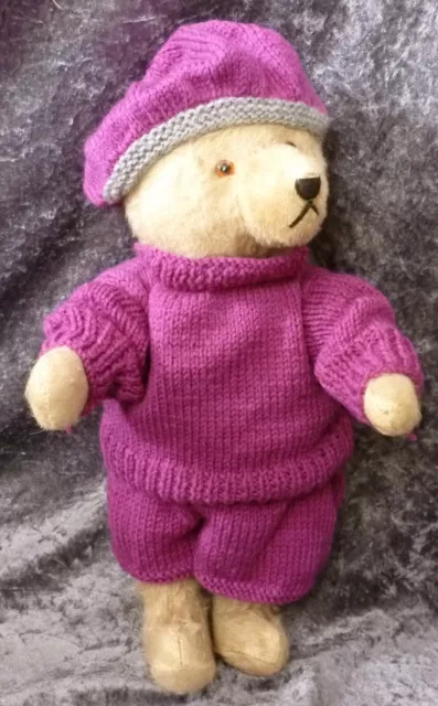 OUTFIT FOR TEDDY BEAR or VINTAGE DOLL, DOLL CLOTHING, DOLL OUTFIT