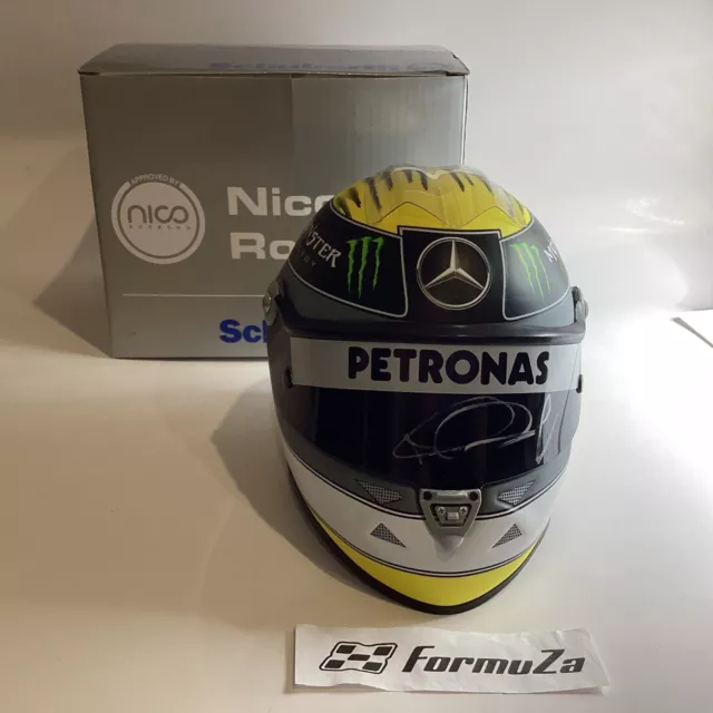 Nico Rosberg F1 Schuberth Helmet 1:2 2011 Mercedes AMG 3