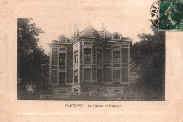 Carte Postale -  Hautmont - Nord - 59 - Le Chateau De L'abbaye