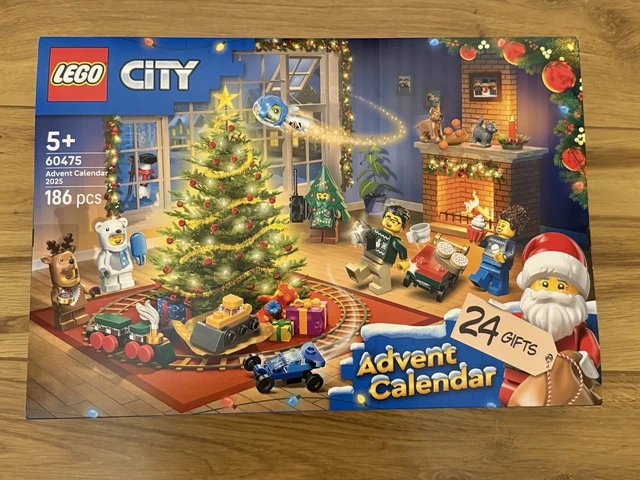 LEGO CITY ADVENT Calendar 60475 (2025] Christmas Tree Minifigure (new ...