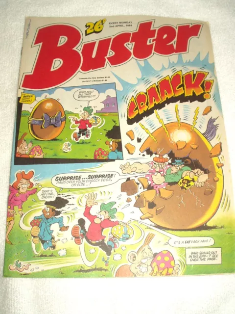 UK Comic Buster 2nd April 1988