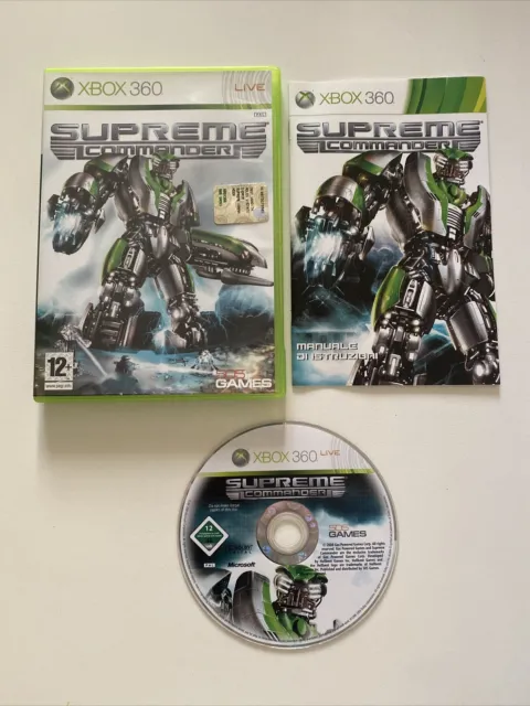Supreme Commander Gioco Xbox 360 Versione Italiana Completo