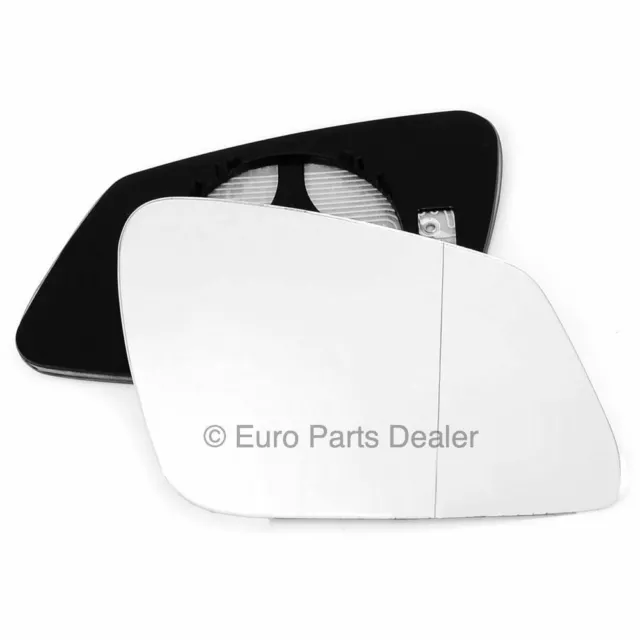 Driver Side WIDE ANGLE HEATED WING DOOR MIRROR GLASS BMW 3 F30 2012-19 Clip On