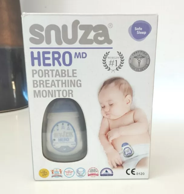 Monitor de respiración portátil para bebé Snuza Hero MD