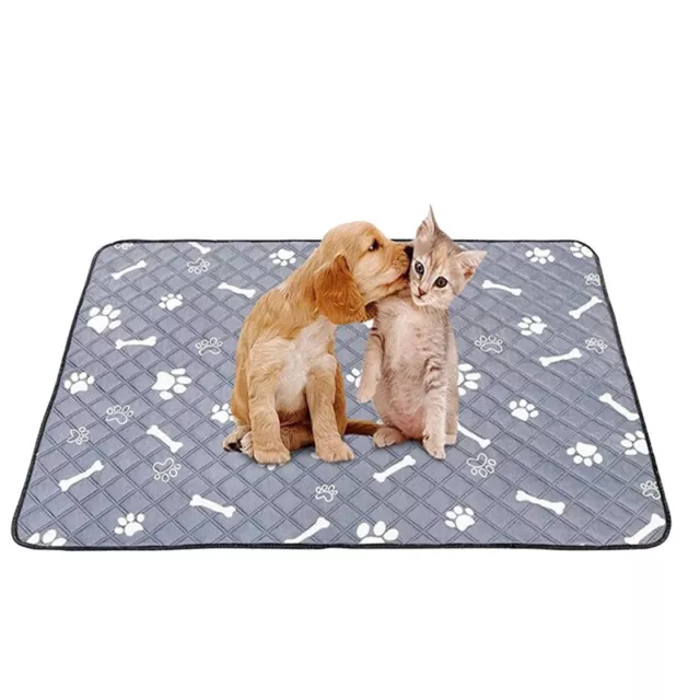 2 pz tappetino per animali domestici lavabile per cani riutilizzabile tappetino addestramento cane G7W84780