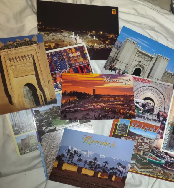 Morocco Postcards Post Cards Lot of 13 - Vintage Unused