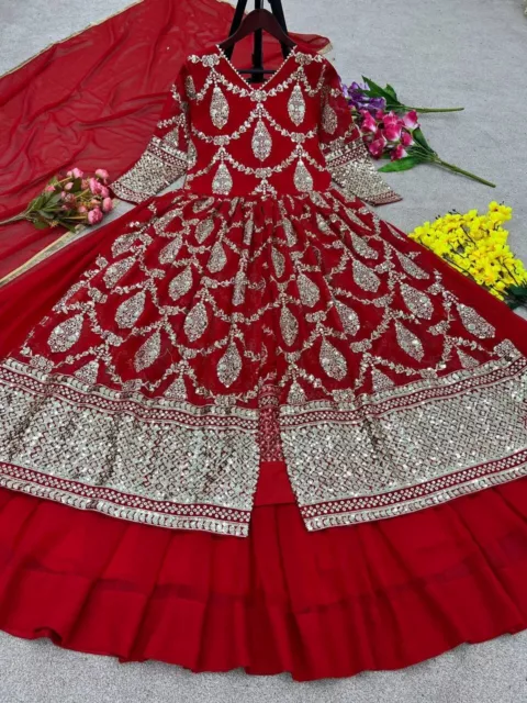 Pakistani New Designer Ethnic Wedding Indian Wear Lehenga Choli Bollywood Party