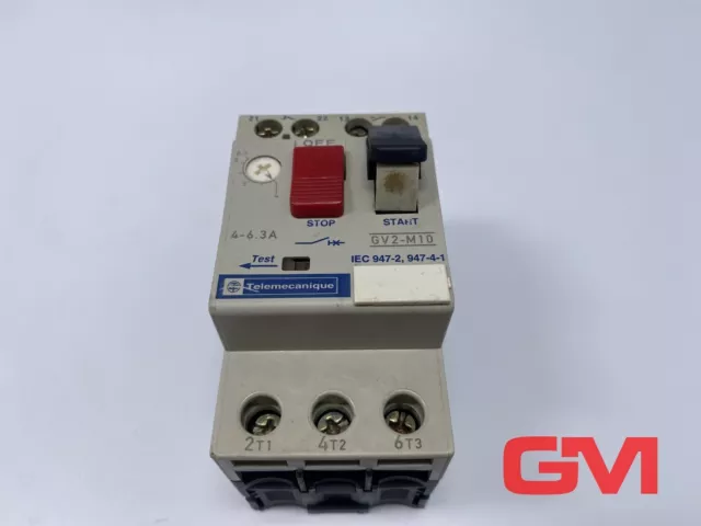 Telemecanique Motorschutzschalter GV2-M10 Motor circuit breaker 4-6,3 A 021088 2