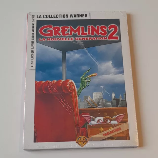 Dvd Gremlins 2 la nouvelle génération Sous blister Digipack avec bonus film