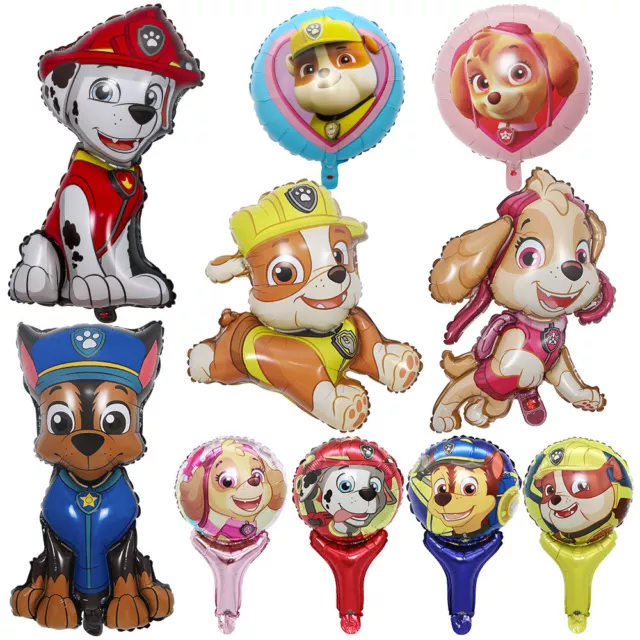 Paw Patrol Foil Balloons Birthday Party Decoration Baby Shower AU Stock Marshall