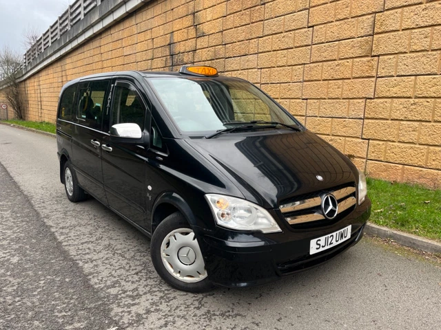 ** 2012 (12) Mercedes Benz Vito M8 Mpv Taxi Traveliner Finished In Black **