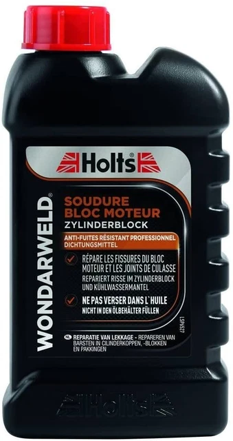 Soudure Bloc Moteur HOLTS 250ml Répare Joints De Culasse Fissure Interne Externe