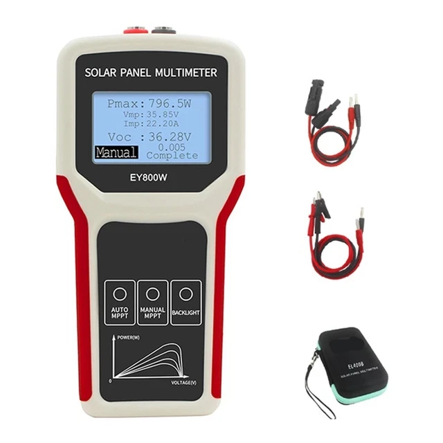 Strumento Multimetro Alta Qualità 0-35A EVA Toolkit LCD Cristalli Liquidi Display Manuale