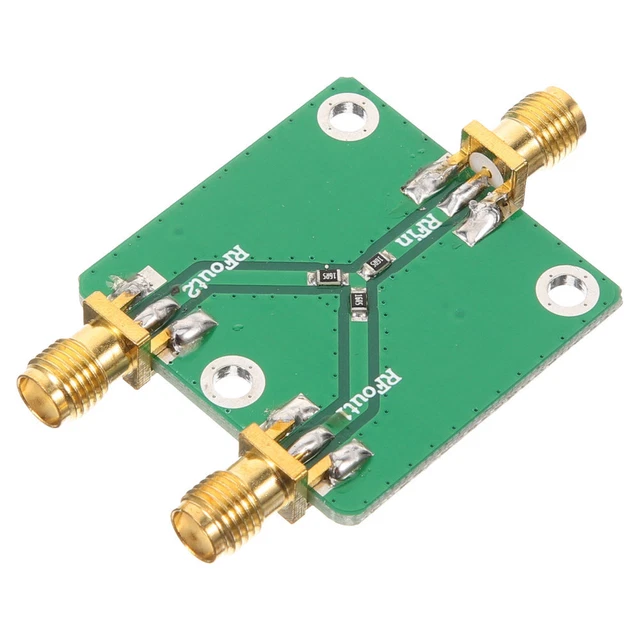 SPLITTER RF METALLO resistenza microonde RF divisore combinatore EUR 6 ...