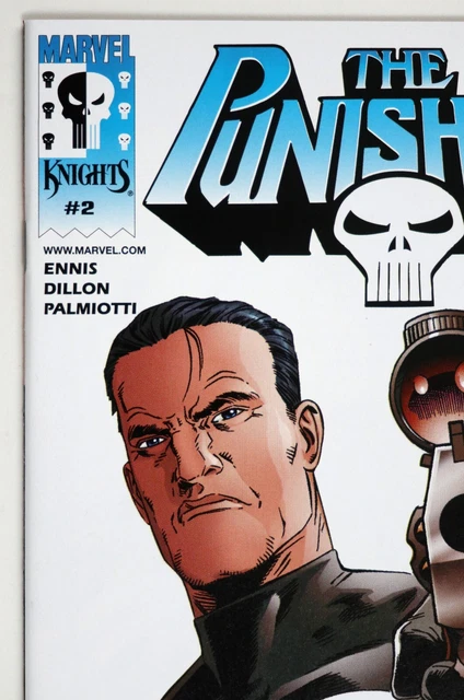 Punisher #2 Vol. 4 Marvel Knights (2000) NM+ Variant Cover Ennis / Dillon 2